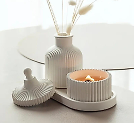 Minimal Beyaz Seramik Set