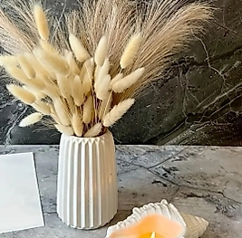 Krem Bohem  Vazo &Yükseklik 15 cm