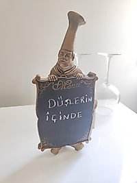 Aşçı Menü Tahtası (19x30)