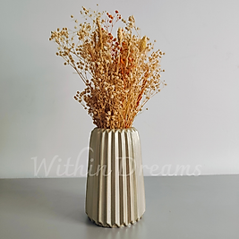 Platin  Bohem Vazo &15 cm