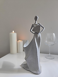 Şıklığın Silüeti Şaraplık, Beton Efekti